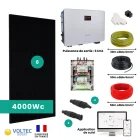 installation solaire 8 panneaux onduleur sungrow