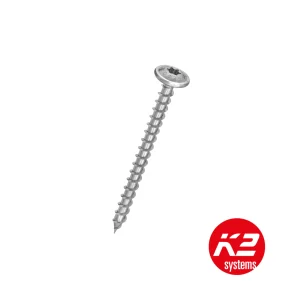 K2 Vis à bois M8x80 Heco Topix inox A2 Torx T-40