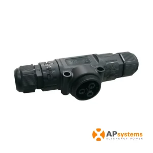 APSYSTEMS - Connecteur AC en T pour connecter 1 micro-onduleur EZ1 additionnel - (3 fils, 17,5A)