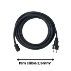 APsystems – Cordon AC 15m pour micro-onduleur EZ1 – 2.5mm2