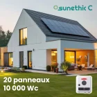 installation de panneaux solaire sur toit 10kwc
