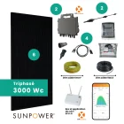 composition kit solaire 6 panneaux