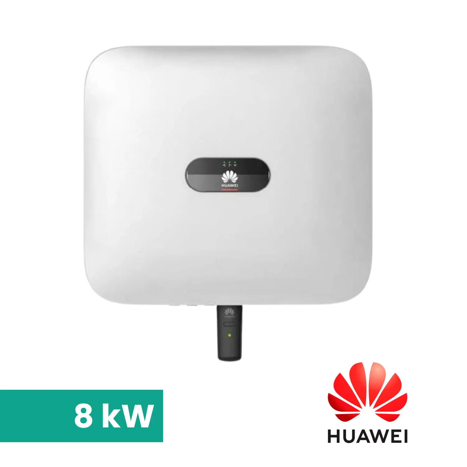Onduleur solaire hybride monophasé Huawei SUN2000-8K-LC0 - Onduleur monophasé 8kw 3MPPT + antenne intégrée