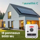 SUNETHIC Installation solaire clé en main 9KWc C9000 - Fronius