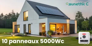 SUNETHIC Installation solaire clé en main 5 kWc - Fronius - C5000