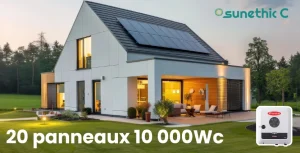 SUNETHIC Installation solaire clé en main 10 kWc - Fronius - C10000