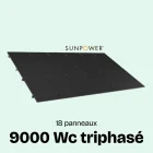 SUNETHIC Kit solaire 9 kWc E9000 Triphasé Sunpower