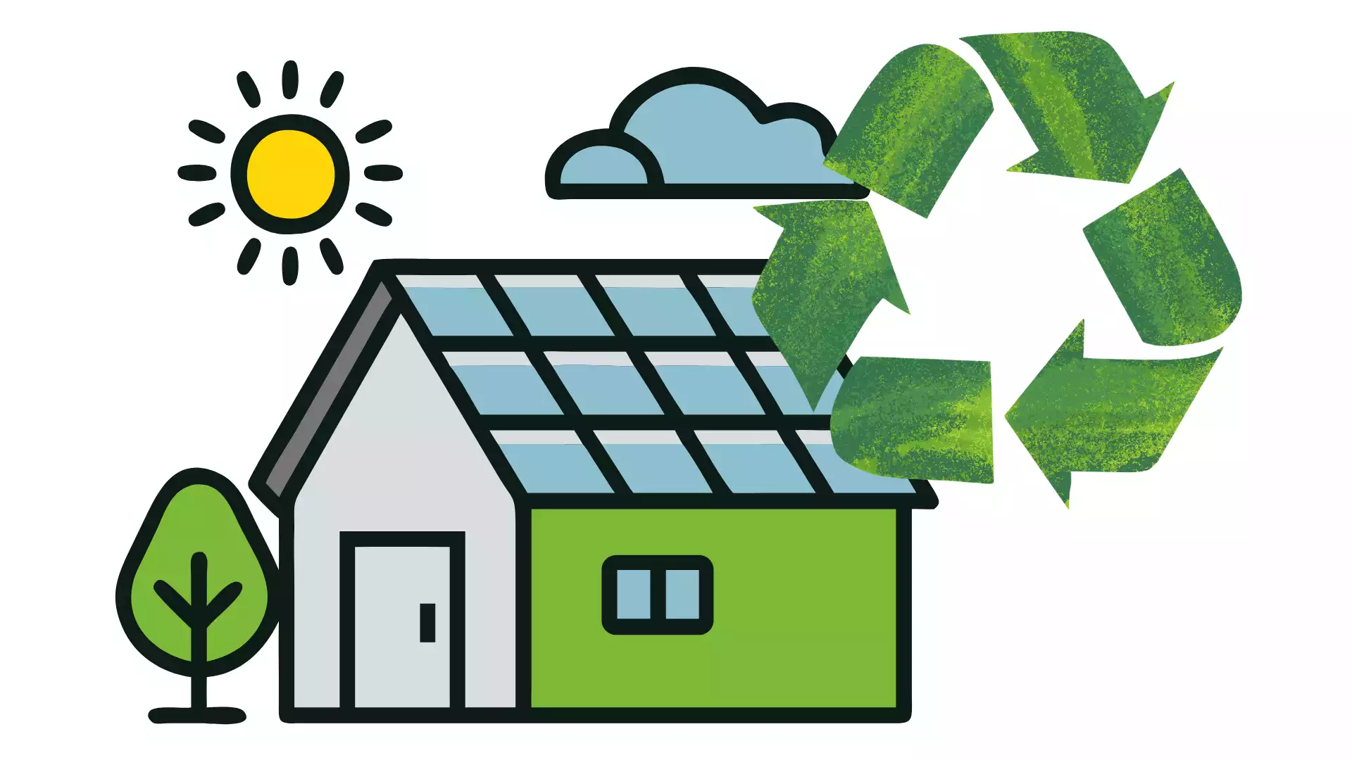 Recyclage des panneaux solaires sur toiture