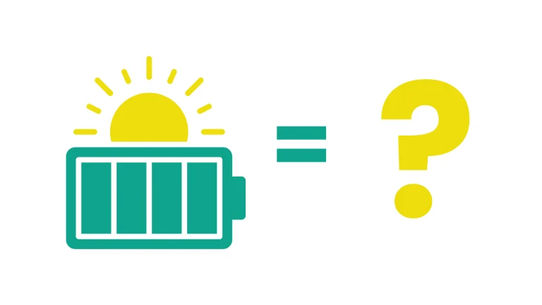 comment fonctionne une batterie solaire ?