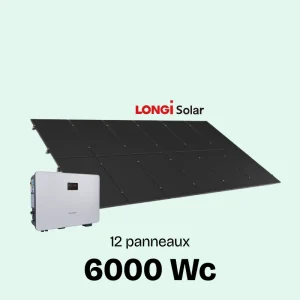 Kit solaire 6000wc avec onduleur sungrow