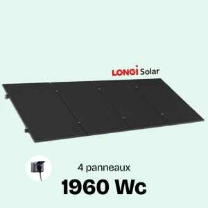Kit solaire Plug and Play 1960 Wc E1960 - LONGI SOLAR