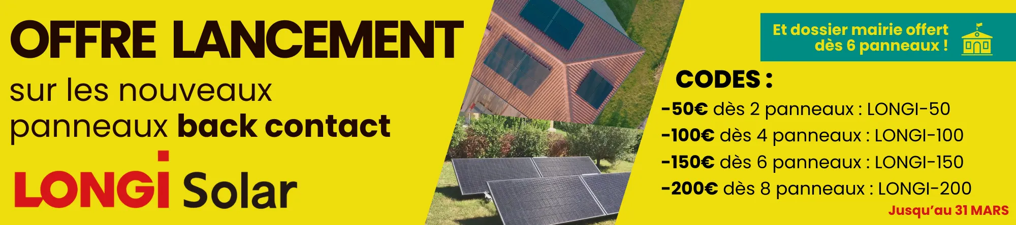 bandeau promo lancement longi