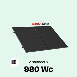 Kit solaire Plug and Play 980 Wc E980 - LONGI SOLAR