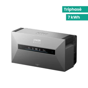 Batterie solaire plug and play 7 kWh : Anker Max AC triphasé