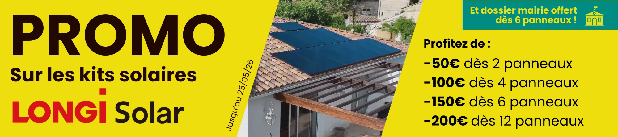 promotions panneaux solaires longi