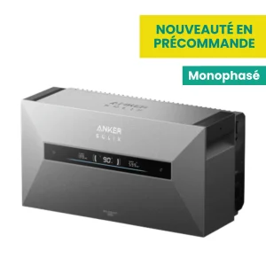 Batterie solaire plug and play 7 kWh : Anker Max AC monophasé