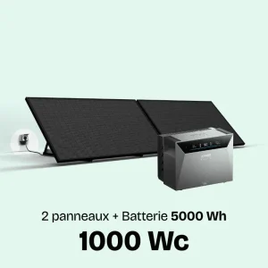 Station solaire Sunethic F1000 et batterie Anker PRO 4