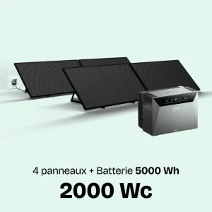 Station solaire Sunethic F2000 et batterie Anker PRO 4
