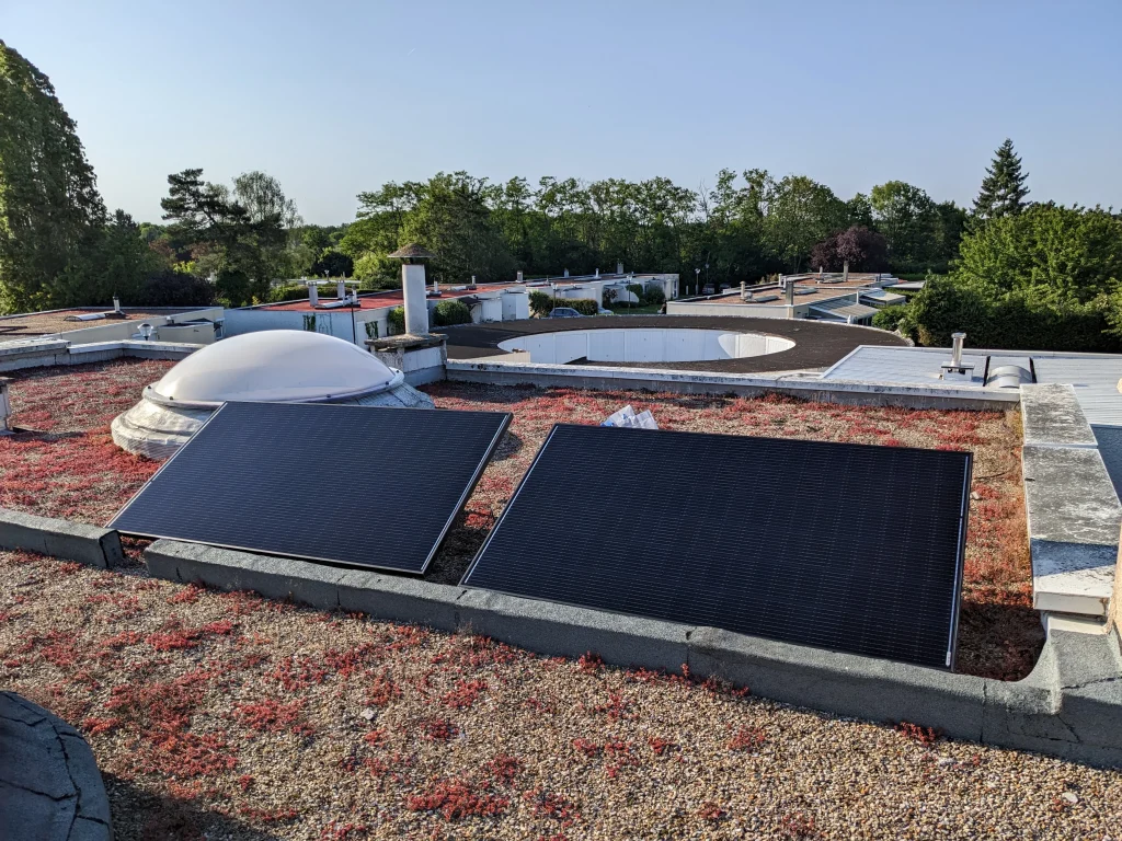 panneau solaire toit plat panneau solaire pour toit plat autoconsommation